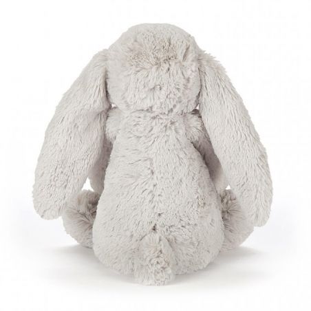 Petit lapin Gris Blossom 18 cm vu de dos par Jellycat Petit lapin Gris Blossom 18 cm vu de dos par Jellycat