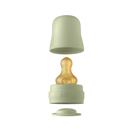 Biberon en verre Bibs 110 ml | Sauge - Bibs Biberon en verre Bibs 110 ml | Sauge - Bibs