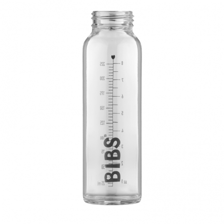 Biberon en verre Bibs 225 ml | Rose poudré - Bibs Biberon en verre Bibs 225 ml | Rose poudré - Bibs