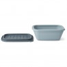 Boite pliable en silicone | Bleu