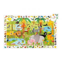 Puzzle d'observation 35 pièces - Jungle