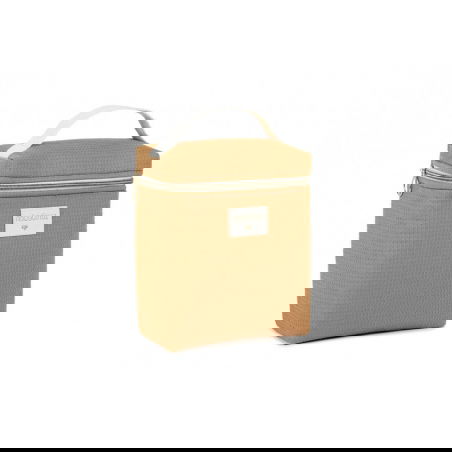 Lunchbag isotherme nid d'abeilles | Caramel - Nobodinoz Lunchbag isotherme nid d'abeilles | Caramel - Nobodinoz