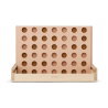 Puissance quatre en bois | Pale tuscany mix
