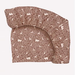 Drap housse lit bébé | Boisé