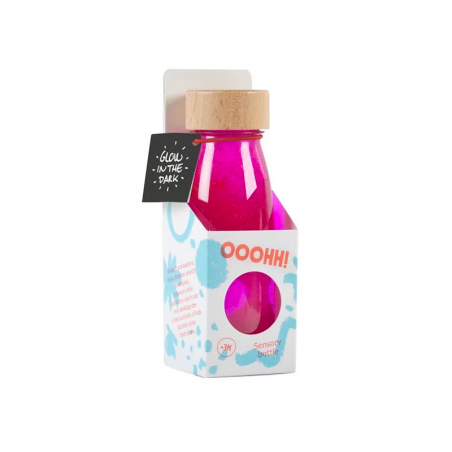 Bouteille sensorielle Fluo | Rose - Petit Boum
