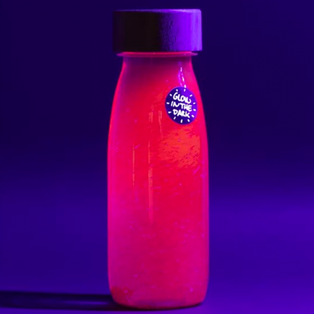 Bouteille sensorielle Fluo | Rose - Petit Boum