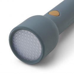 Lampe de poche en silicone | Bleu