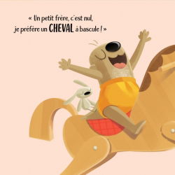 Petite loutre va avoir un petit frère