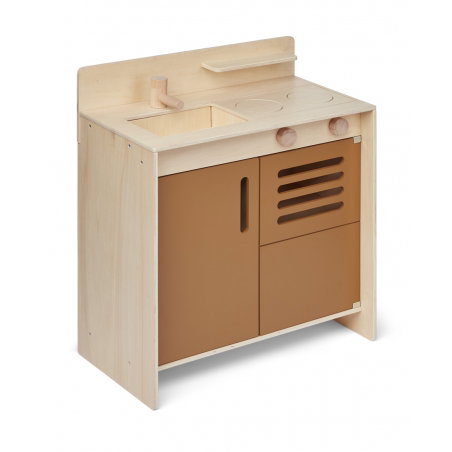 Cuisine pour enfant en bois | Golden caramel - Liewood