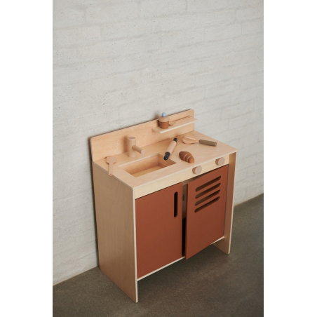 Cuisine pour enfant en bois | Golden caramel - Liewood