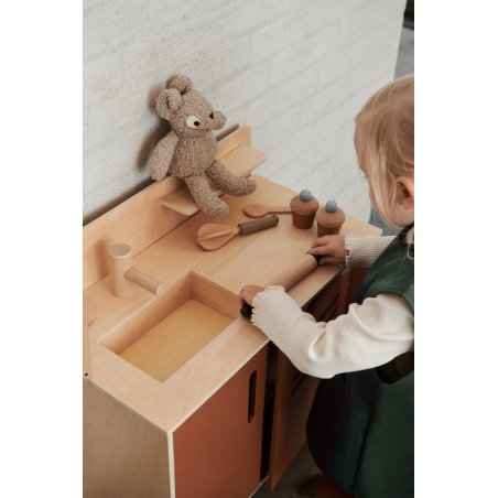 Cuisine pour enfant en bois | Golden caramel - Liewood