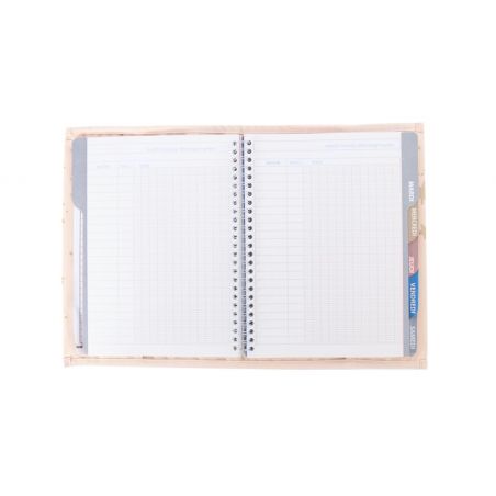 Protège cahier rose pâle étoiles Protège cahier rose pâle étoiles