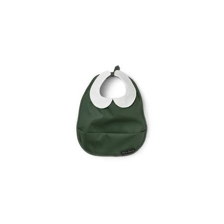 Bavoir vert col claudine Bavoir vert col claudine