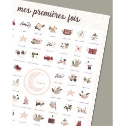 Affiche "Mes premières fois" | Souris poudre