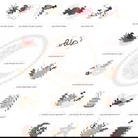 Affiche "Mes premières fois" | Souris poudre - Les petites dates