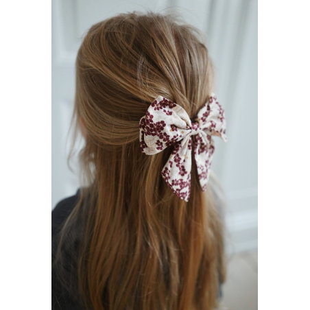Barrette noeud | Nuit de fleurs - Konges Slojd