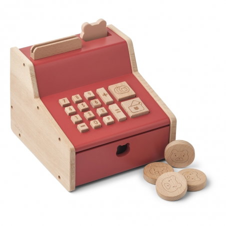 Caisse enregistreuse en bois | Rouge - Liewood