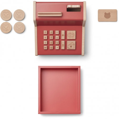 Caisse enregistreuse en bois | Rouge - Liewood