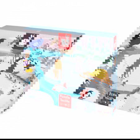 Puzzle tactile « La Banquise » de Janod Puzzle tactile « La Banquise » de Janod
