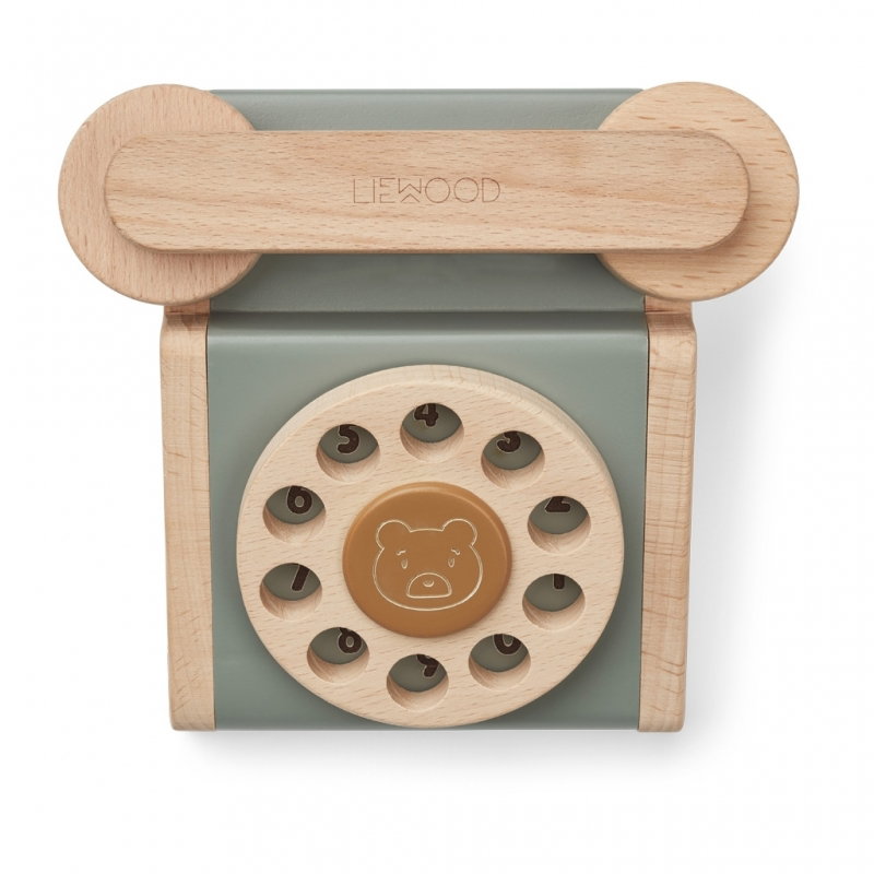 Téléphone rétro Selma | Vert