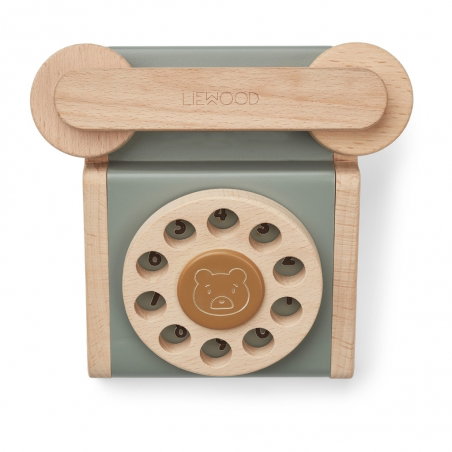Téléphone rétro Selma | Vert