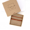 Coffret bracelet Parent/enfant | Red jasper - Mrs Ertha