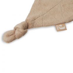 Attache tétine doudou feuille | Biscuit