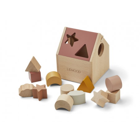 Boite à formes maison | Rose mix - Liewood