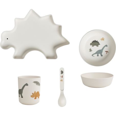 Box repas Dino en bambou Box repas Dino en bambou
