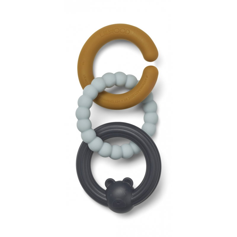 Triple anneaux de dentition | Sea blue