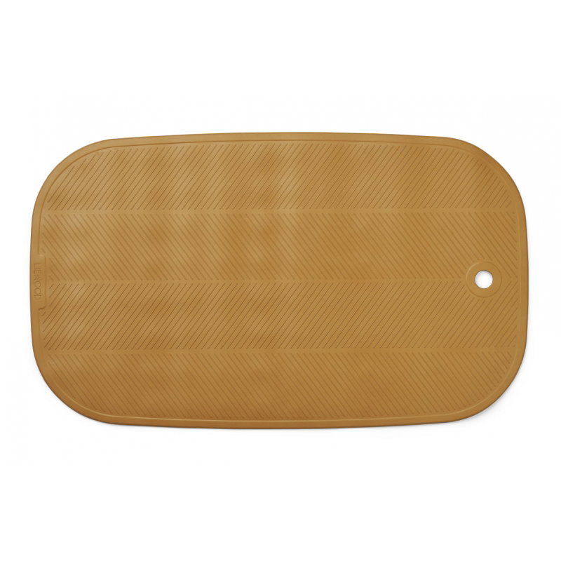 Tapis de bain à ventouses | Golden caramel