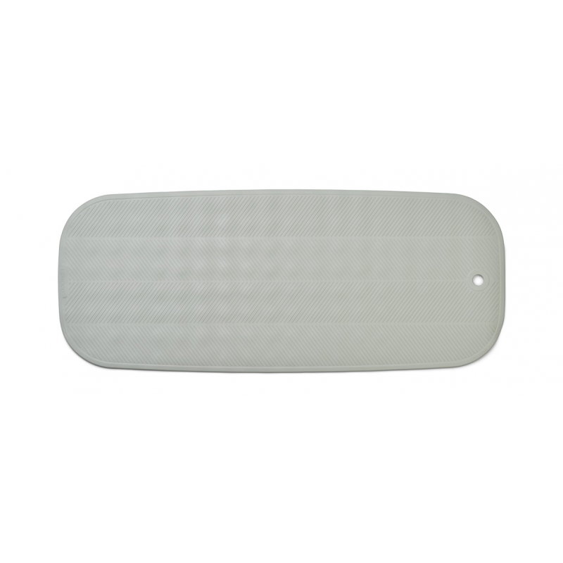 Grand tapis de bain à ventouses | Dove blue