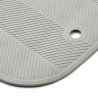 Grand tapis de bain à ventouses | Dove blue
