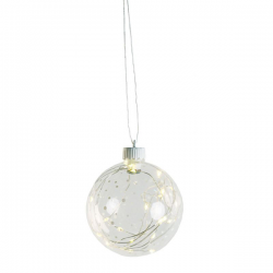 Boule de Noël à LED | Argent