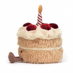Peluche pâtisserie | Gâteau d'anniversaire