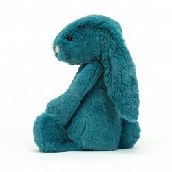 Lapin Bashful 31 cm | Bleu minéral