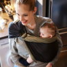 La Petite Écharpe Sans Nœud | Anthracite Olive