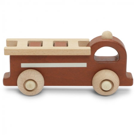 Camion de pompier en bois - Konges Slojd