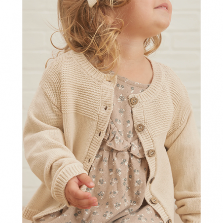 Gilet tricot | Naturel - Quincy Mae Gilet tricot | Naturel - Quincy Mae