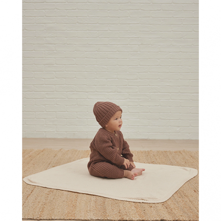 Bonnet en maille | Pécan - Quincy Mae Bonnet en maille | Pécan - Quincy Mae