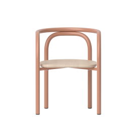 Chaise pour enfant | Naturel et tuscany rose