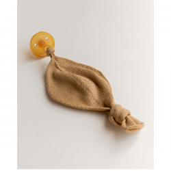 Doudou - Attache-tétine Titi | Ocre