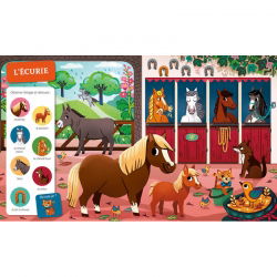 Cherche et trouve des tout-petits | À la ferme