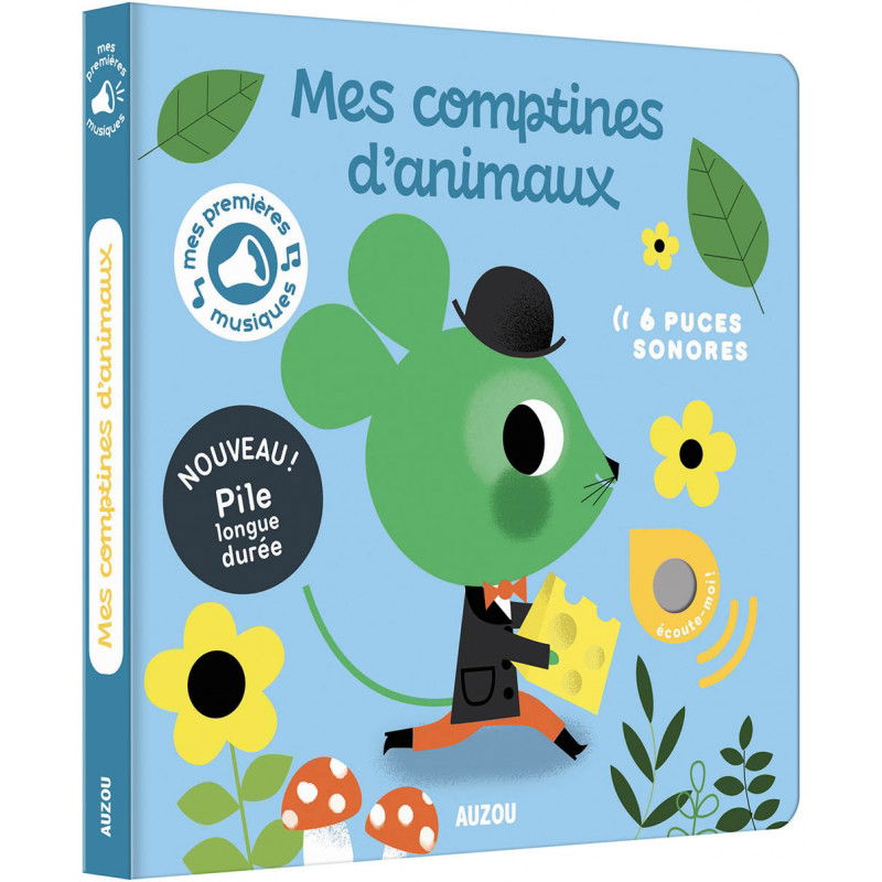 Mes premières musiques | Mes comptines d'animaux - Auzou