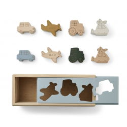 Boite à formes en bois | Véhicules