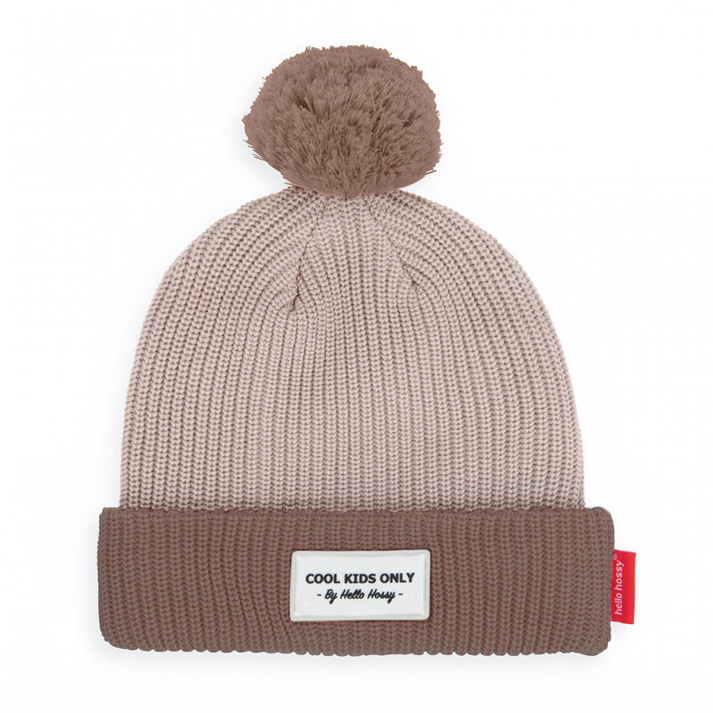 Bonnet Block Enfant | Coffee