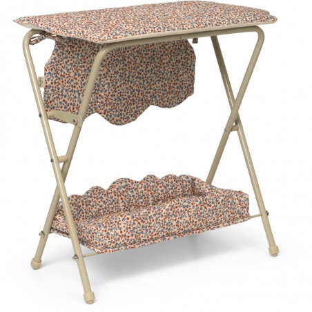Table à langer pour poupée | Marché de fleurs - Konges Slojd