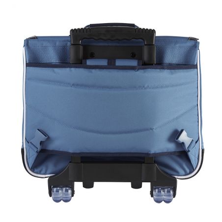 Cartable 41 cm à roulettes Bleu de prusse Cartable 41 cm à roulettes Bleu de prusse