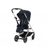 Poussette Eezy S Twist+ 2 Silver | Ocean Blue