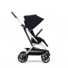 Poussette Eezy S Twist+ 2 Silver | Ocean Blue